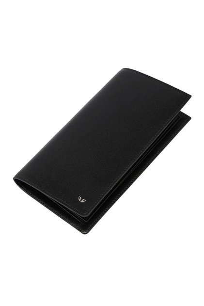 Black Genuine Leather Men's Wallet - S1Ce00001671-D33