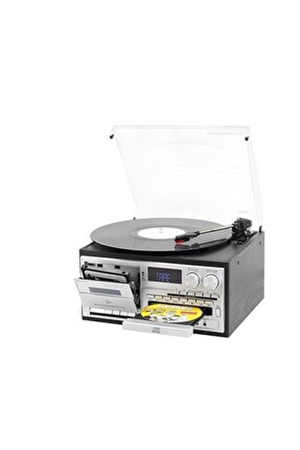 ULTRATEKNO Hepsi Bir Arada elektrikli Vintage Plak Çalar CD Çalar