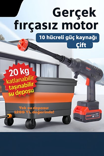 okaoda En güçlü kömürsüz motorlu kova oto araba Klima Halı yüksek