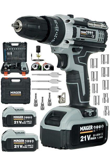 POWER BLACK Pro-xxc-line Germany Technology Çift Akülü Şarjlı