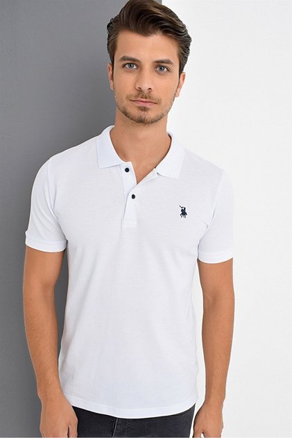 Men's Polo Neck T-Shirt Cotton Basic Daily Stylish Comfortable Regular Fit