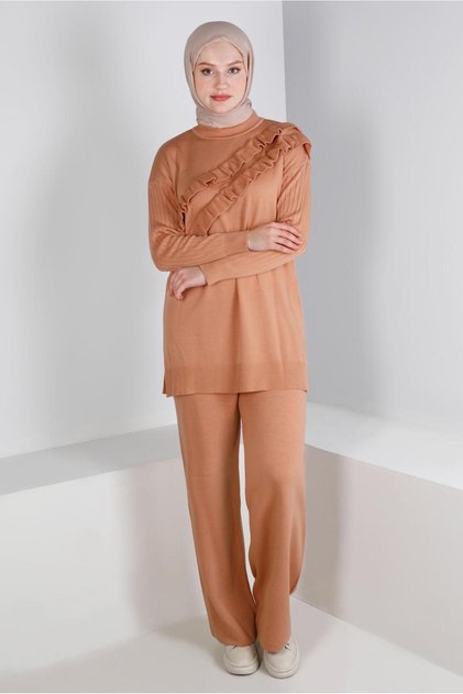 RIFFIRED DOUBLE KNIT PANTSET 43217