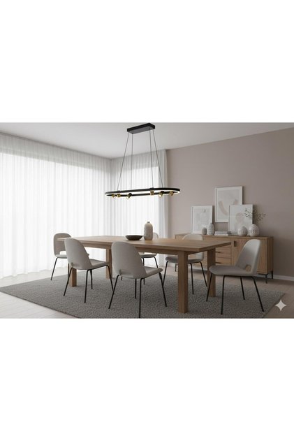 Siyah Salon,Sarkıt,Yemekmasası,lamba,led Aydınlatma,Avize,dekoratif 3000K Işık 40*120CM