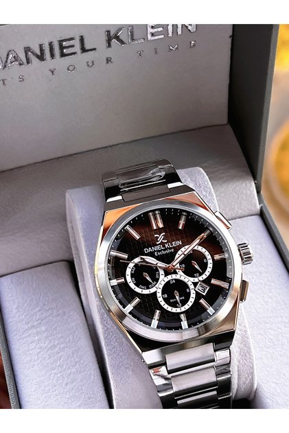 Special Boxed Steel Strap Men's Wristwatch with Active Internal Functions and 30m Water Resistant Edk.1.13675-1