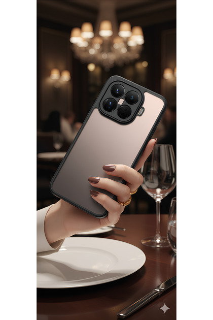 Xiaomi 15t Pro Case Camera Protection Protruding Transparent Back Surface A++ Quality Cover