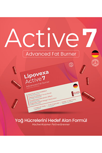 Lipovexa | Active7 30 Kapsül - Fiyatı, Yorumları