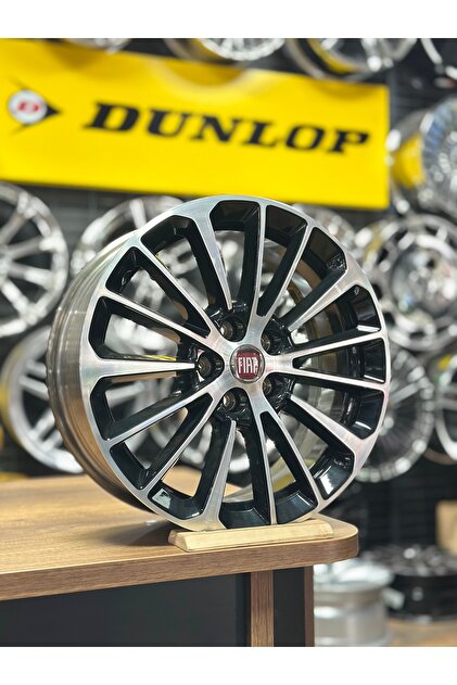 Opar Sıfır 16 inç Egea, Doblo Black Diamond Cut Jant Takımı - 6.5