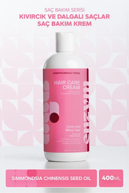 Kıvırcık Ve Dalgalı Saçlar İçin Bukle Belirginleştirici Saç Bakım Kremi 400 ml