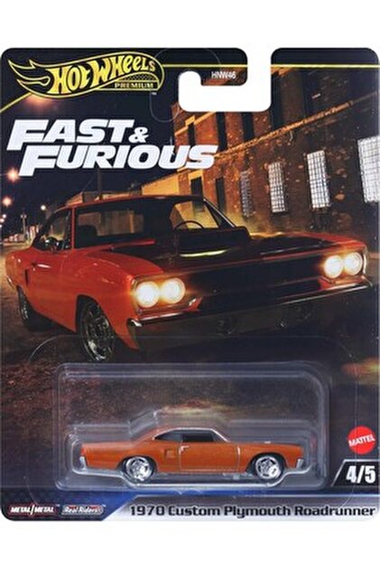 HOT WHEELS Fast & Furious Premium 1970 Custom Plymouth Roadrunner