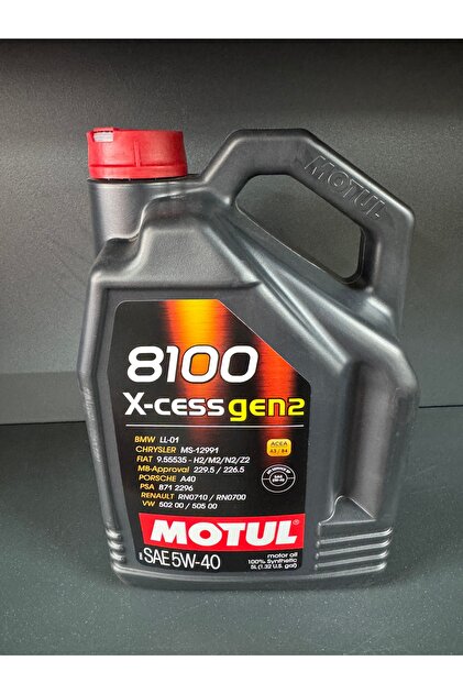 Motul 8100 X-cess Gen2 5w-40 5 Lt Motor Yağı-dizel-üretim Yılı