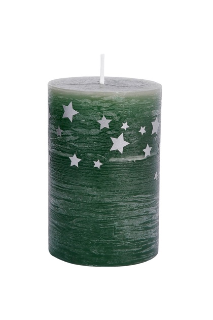 lumanare stalp cosmos verde 100/68mm