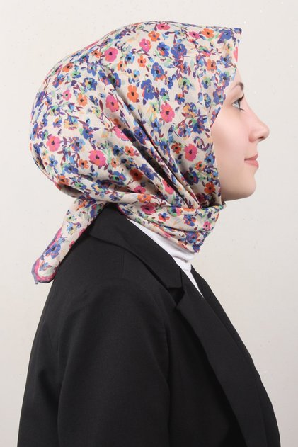 Lo'cella Pamuklu Soft Eşarp 4161-1 Pembe