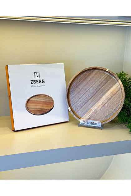 24X24Cm Acacia Tray