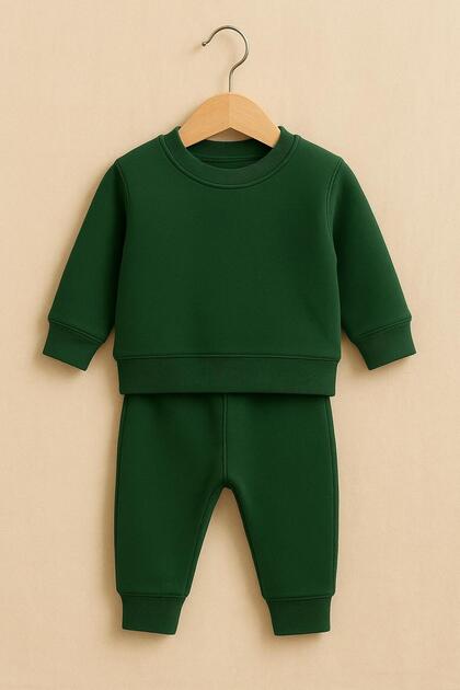Åžardonlu Basic Double Set | 6-24 Months Baby Tracksuit Set 2899