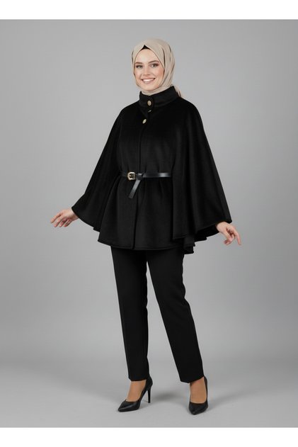 Alvara Fox Poncho-ZŞ2879 Negru