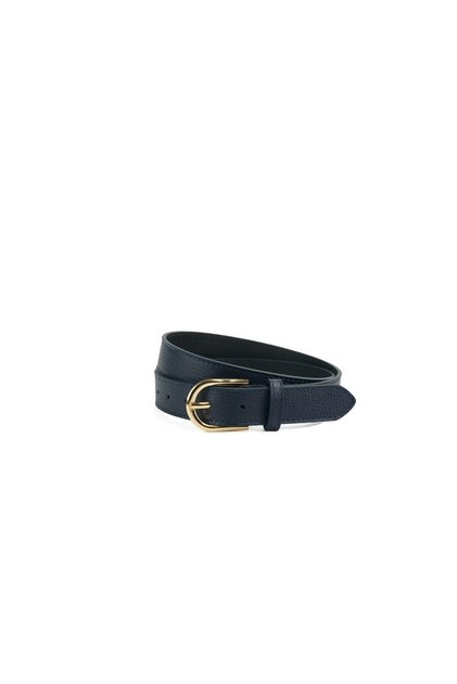 Curea Piele - Bleumarin, 120 cm Lungime, Latime 3 cm, Curea Piele Naturala, Curele, Piele Naturala