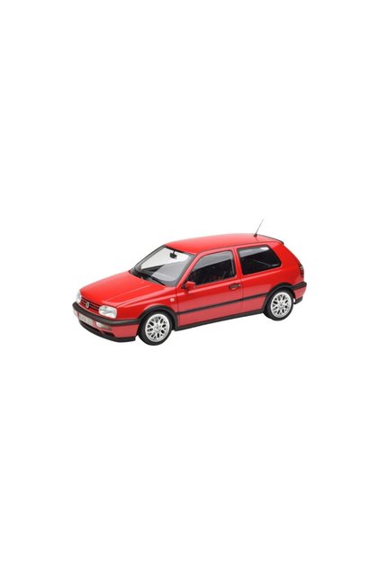 Macheta auto Volkswagen Golf 3 GTI 1996 Rosu 1:18