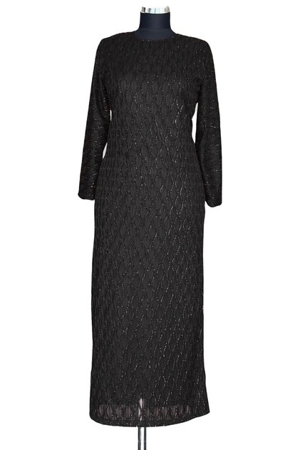 Plus Size Lined Mahi Lace Evening Dress