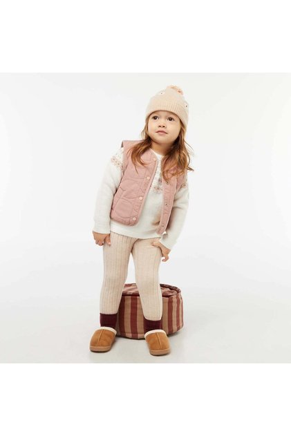 Ribbed Leggings BEIGE
