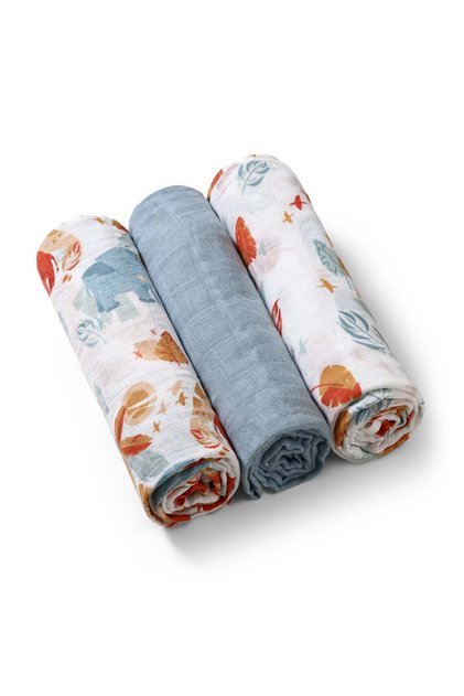 Scutece muselina super soft, set 3 bucati, 100% bumbac, 70x70 cm