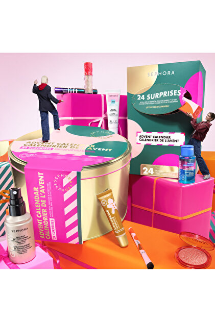 Sephora Advent Takvimi - Makyaj, cilt bakımı, banyo ürünleri ve