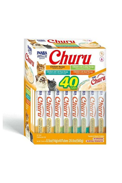 Churu Chicken Variety Box Cat Treats 40x14g