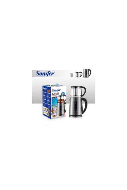 SF-2118 Electric Kettle & Tea Maker – 2-in-1 Smart Design