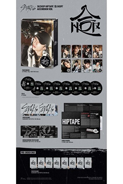 tays store Stray Kids - SKZHOP HIPTAPE [合 (HOP)] ACCORDION Ver