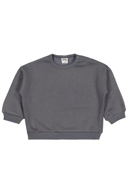 Basic 6-18 Months Sweatshirt - Gray 9-12 Months