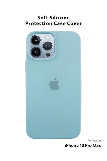 Logo Compatible Silicone Case Cover For Apple iPhone 13 Pro Max