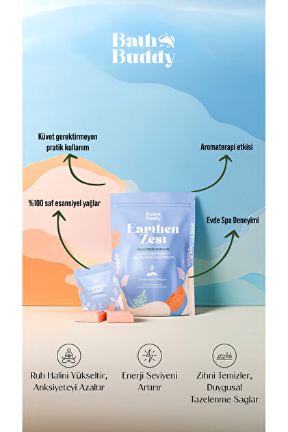 Bath Buddy Earthen Zest Banyo Duş Tableti - Fiyatı, Yorumları