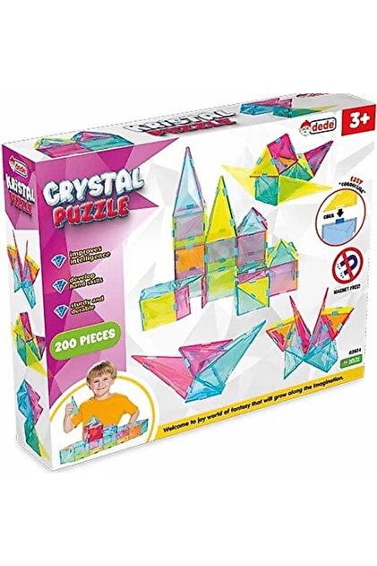 MİNİK DEHALAR Dede Kristal Puzzle 300 Parça Manyetik Set