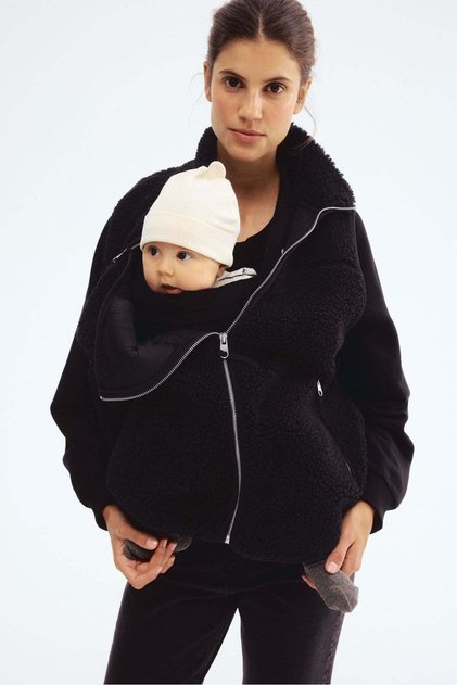 MAMA Before & After Babywearing teddy gilet