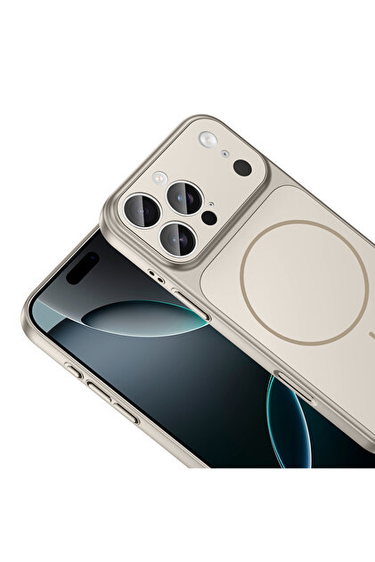Rivor Apple iPhone 15 Pro Uyumlu Kılıf 17 Pro Görünümlü Tasarım