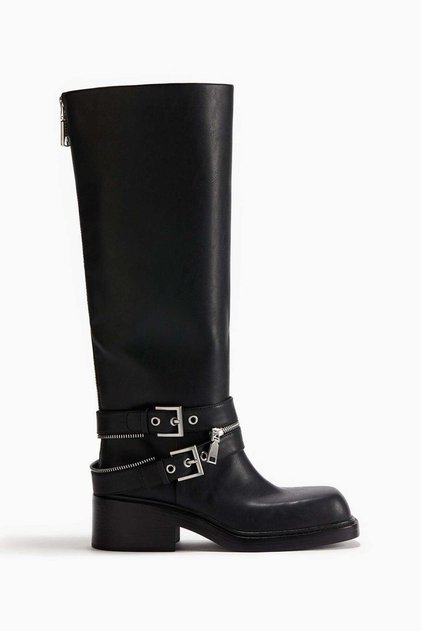 Knee-high boots