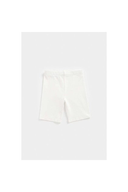 White Cycle Shorts
