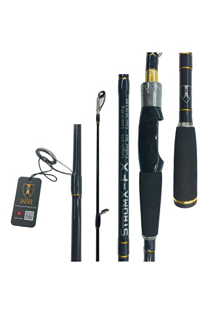 JAXEL StormX-FX Light Spin Kamış 5-35gr (Black) - Fiyatı, Yorumları