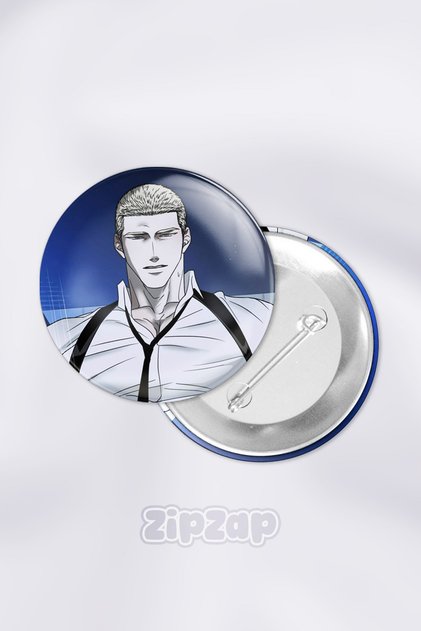 Shutline Jake Gillan Shingun Moon Manhwa Bag Ornament Pin Button Badge Set (1 Piece)