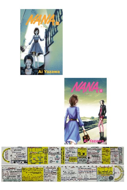 Nana 3-4. Ciltler Manga Seti + Mat. Cetvel