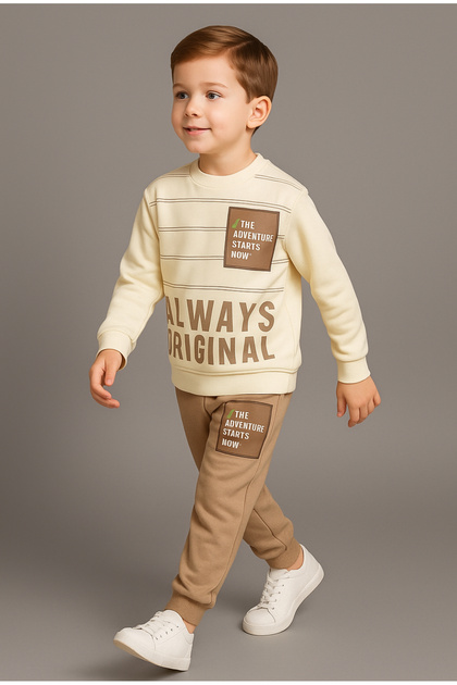 Boys' Top-Bottom Transitional Set