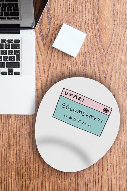 Gülümsemeyi Unutma Baskılı Mouse Pad