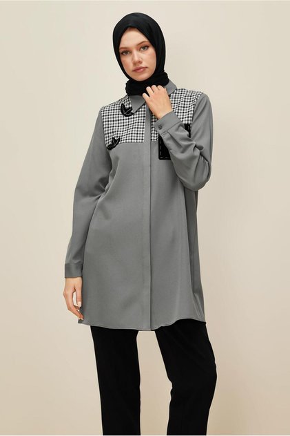 Shirt Collar Tunic 45941