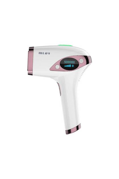 T4 Advanced Laser Hair Removal Device with Cooling Feature - Pink