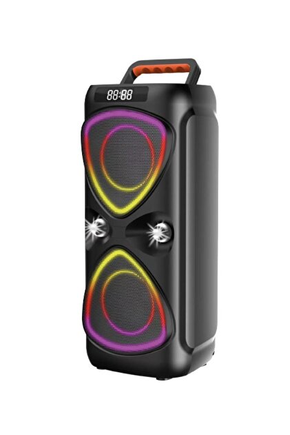 Torima Bluetooh Hoparlör Mikrofonlu Led Işıklı Parti Speaker D78