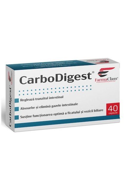Carbodigest - 40 comprimate filmate -