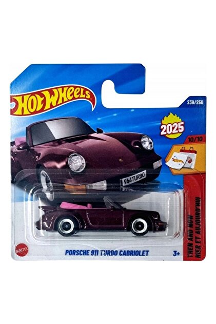Hot Wheels Porsche 911 Turbo 3.3 ×2 HOT WHEELS Porsche 911 Turbo Cabriolet - Mor - Fiyatı, Yorumları