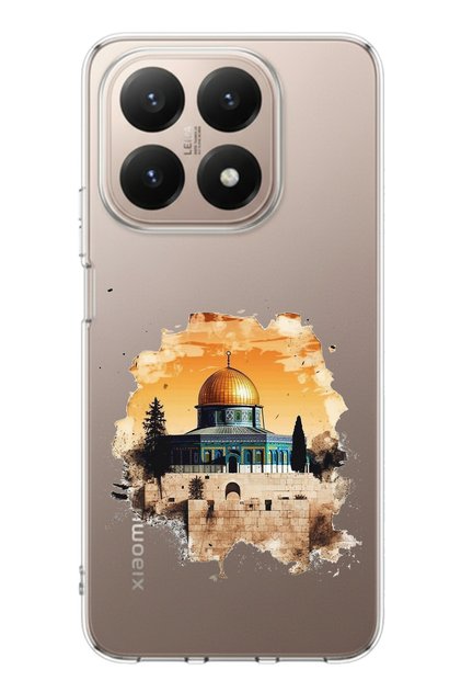 Xiaomi 15t Pro Compatible Printed Silicone Case with Al-Aqsa Mosque Design