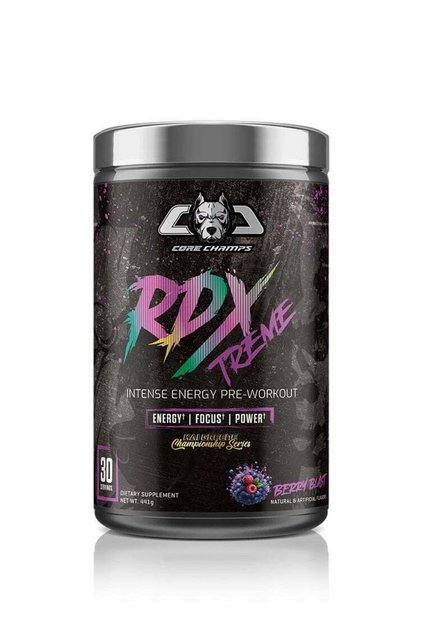 RDX XTREME - The Ultimate Pre-Workout 30 Servings Berry Blast