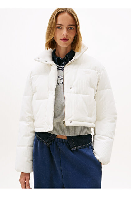 Tommy Jeans Beyaz Kadın Mont DW0DW21658YBH - Fiyatı, Yorumları