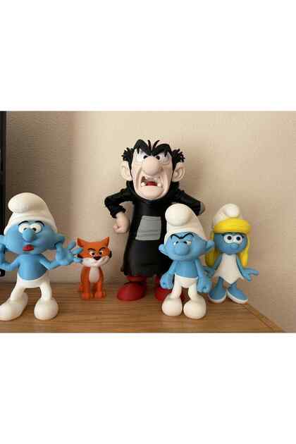 axelon The Smurfs Grumpy Smurf Figure- Trendyol